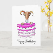 Geitenkaart Kaart (Gele Bloem)