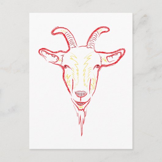 geitenkaas briefkaart (Voorkant)