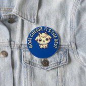 Geitenkaas is de beste ronde button 7,6 cm (In situ)