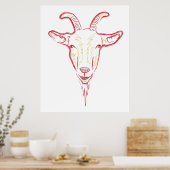 geitenkaas poster (Keuken)