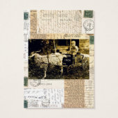 Geitenkart Visitekaartje (Achterkant)