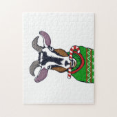 Geitenkerstkeuken Legpuzzel (Verticaal)