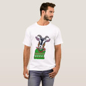 Geitenkerstkeuken T-shirt (Voorkant volledig)