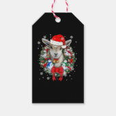Geitenkerstversiering Cadeaulabel (Voorkant)
