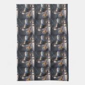 Geitenkeuken handdoek Kerstmis (Verticaal)