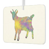 Geitenkleurige Funny Boerderij Baby Animal Art Hum Luchtverfrisser (Links)