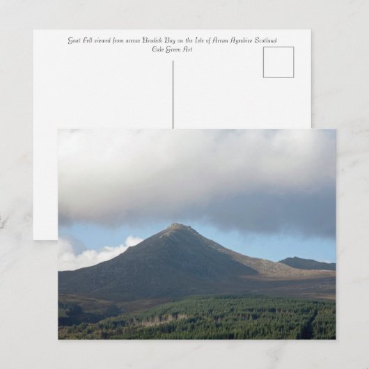 Geitenklok Briefkaart (Voorkant / Achterkant)