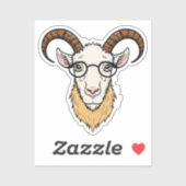 Geitenkop Sticker (Vel)