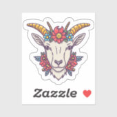 Geitenkop Sticker (Vel)