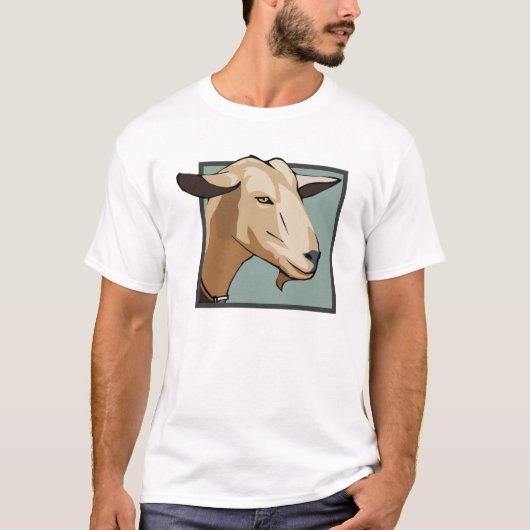 Geitenkop T-shirt (Voorkant)