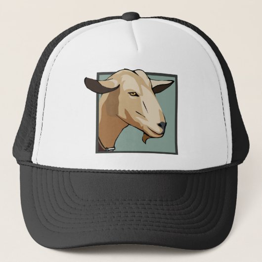 Geitenkop Trucker Pet (Voorkant)