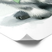 Geitenkraam muurdecoratie poster (Hoek)