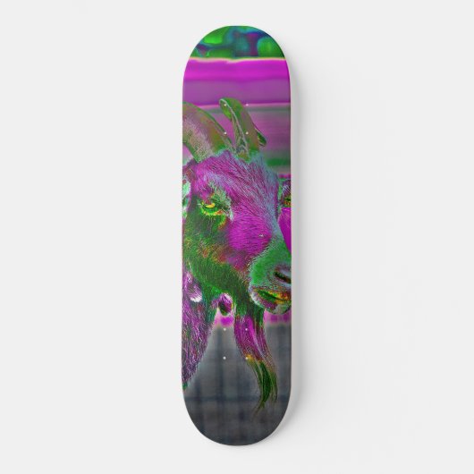 Geitenkunst Persoonlijk Skateboard (Voorkant)