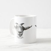 Geitenleven Koffiemok (Voorkant links)