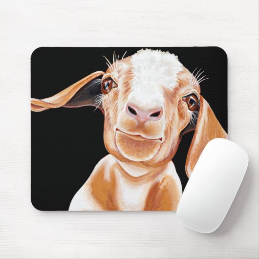 Geitenliefde Muismat (Met muis)