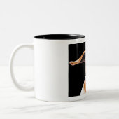 Geitenliefde Tweekleurige Koffiemok (Links)