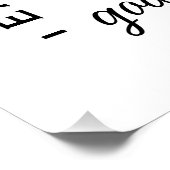 Geitenliefhebber boerderij leven citeert esthetisc perfect poster (Hoek)