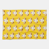 Geitenliefhebber kleurrijk theedoek (Horizontaal)