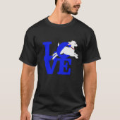 GEITENLIEFHEBBER | ROYAL BLUE Goat L O V E DARK T-shirt (Voorkant)