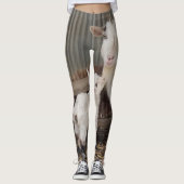 Geitenmama en Kind Leggings (Voorkant)