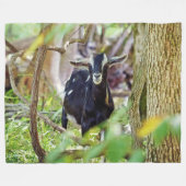 Geitenmeling Fleece Deken (Voorkant (Horizontaal))
