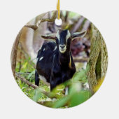 Geitenmeling Keramisch Ornament (Achterkant)