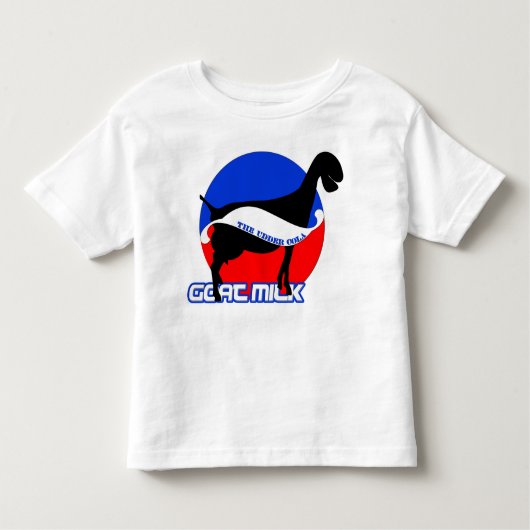 Geitenmelk Kinder Shirts (Voorkant)