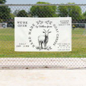  geitenmelkproducten boerderij Verse banner (Insitu)