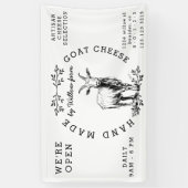  geitenmelkproducten boerderij Verse banner (Verticaal)