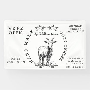  geitenmelkproducten boerderij Verse banner