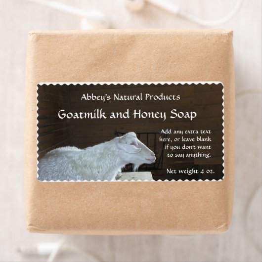 Geitenmelkzeep Etiket - 1 (Insitu)