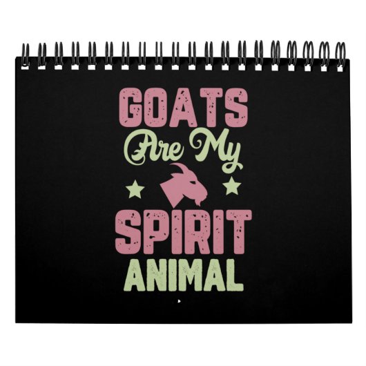 Geitenontwerp Kalender (Hoes)