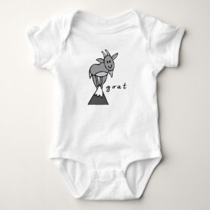 Geitenpak of eenpunts Baby Romper