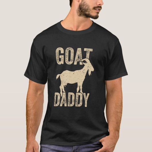 Geitenpapa de grootste papa aller tijden grappig f t-shirt (Voorkant)