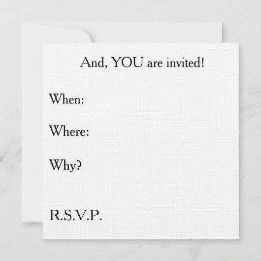 Geitenpartij nodigt traditioneel uit: Linen 5,25 x Kaart (Achterkant)