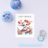 Geitenpiloot verjaardag flyer (Enkel)