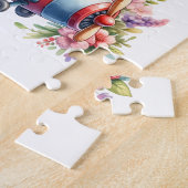 Geitenpiloot verjaardag legpuzzel (Zijkant)