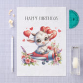 Geitenpiloot verjaardag tissuepapier (Craft)