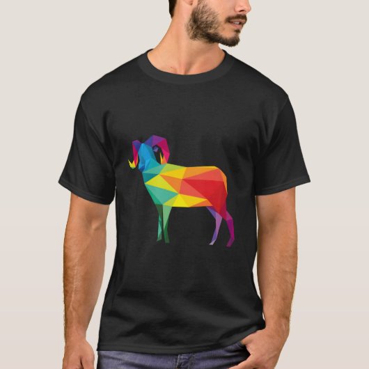 Geitenpolygoonboer - Boerderijen geitenhouderij T-shirt (Voorkant)