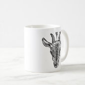 Geitenportret met hart Mok (Voorkant rechts)