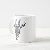 Geitenportret met hart Mok (Voorkant links)