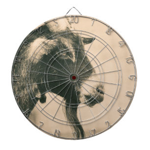 Geitenprofiel Dartbord