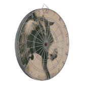 Geitenprofiel Dartbord (Voorkant Links)