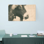 Geitenprofiel Spandoek (Beurs)