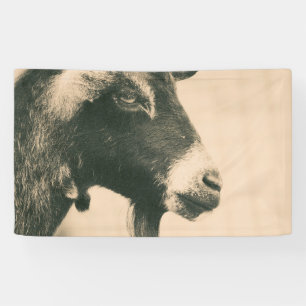 Geitenprofiel Spandoek