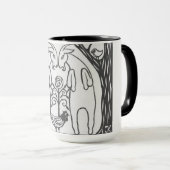 Geitenreismuis Mok (Voorkant rechts)