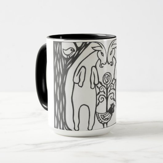 Geitenreismuis Mok (Voorkant links)