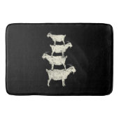 Geitenretro Badmat (Voorkant)