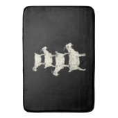 Geitenretro Badmat (Voorkant Verticaal)