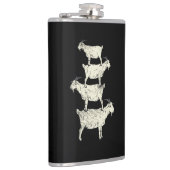 Geitenretro Heupfles (Rechts)